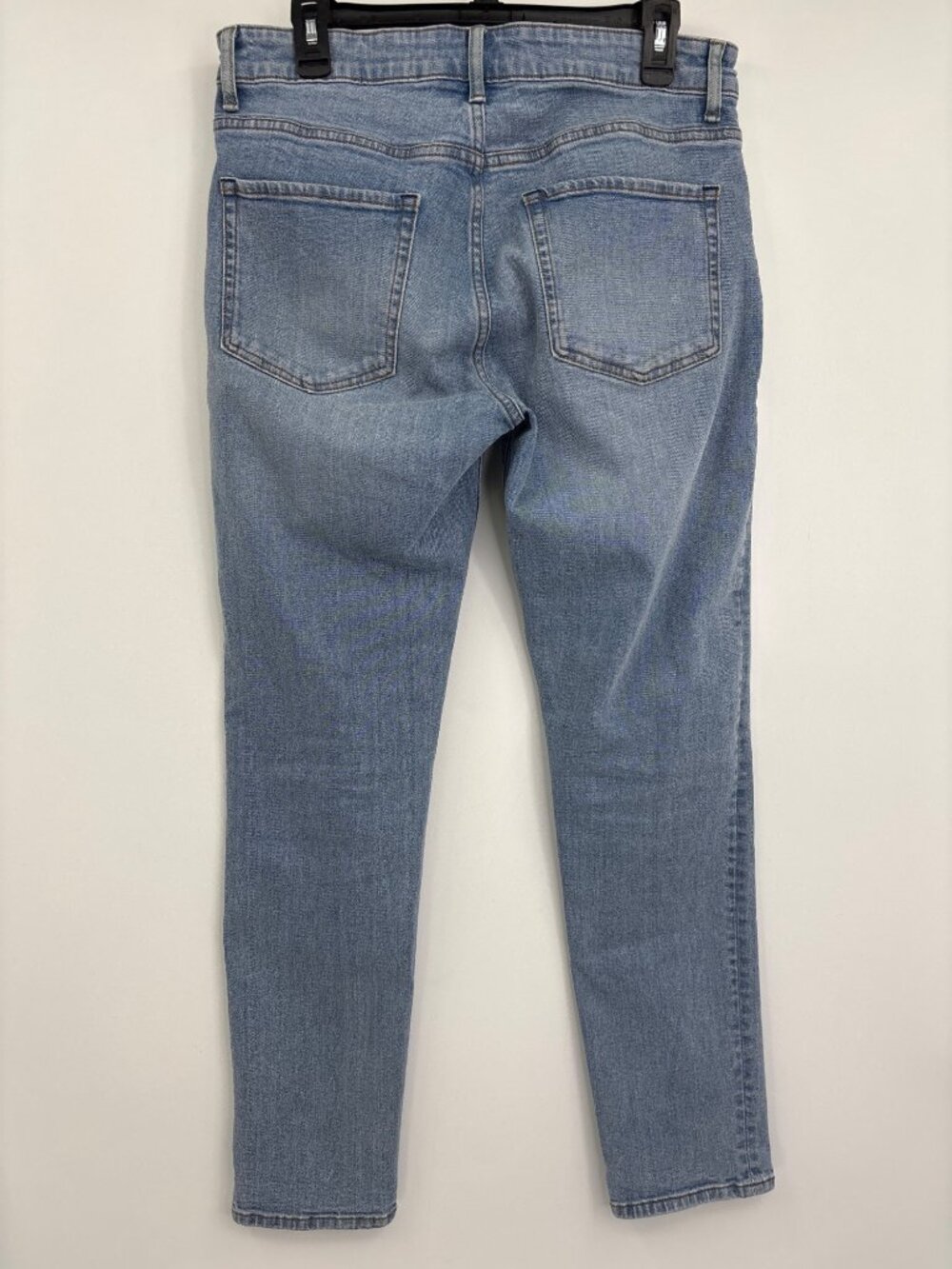 Quince Mens Warren Stretch Slim Straight Leg Jean Artic Blue 32X32 - Picture 3 of 5
